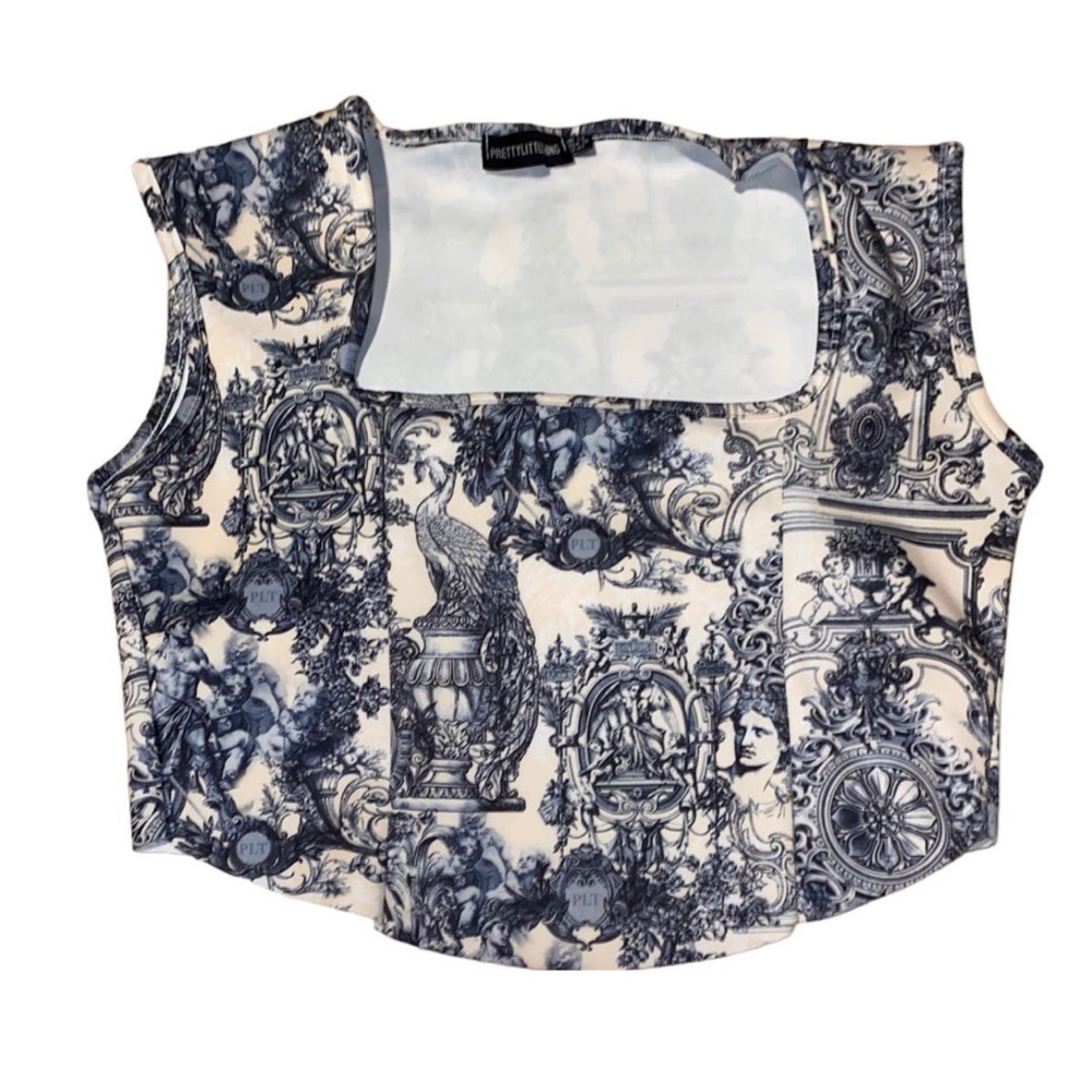 PLT RENAISSANCE CROP TOP